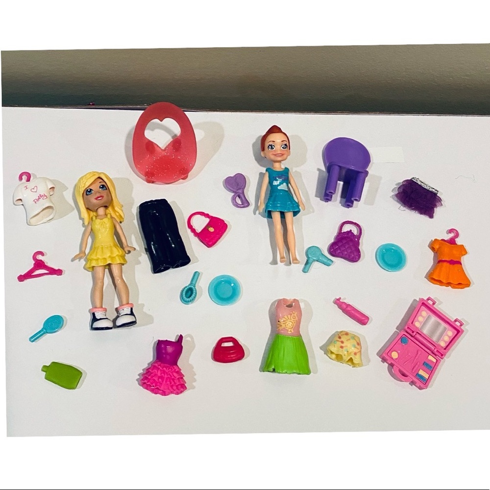 Polly Pocket Doll Clothing Lot